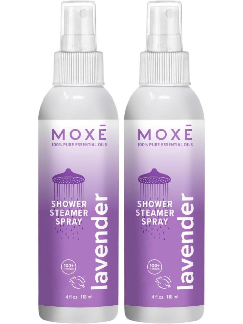 Lavender Shower Steamers for Relaxation & Stress Relief - 4oz, Set of 2